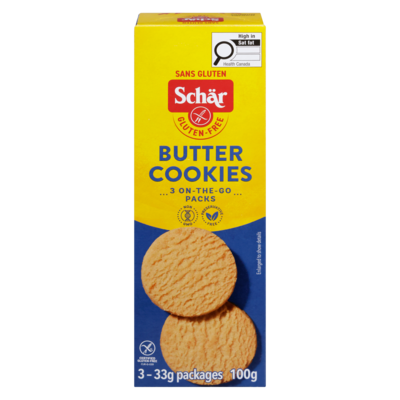 Schar Butter Cookies 100 g, $8.79/100g