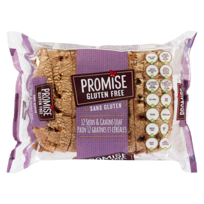 Promise Gluten Free 12 Seeds & Grains Loaf 480 g, $1.98/100g