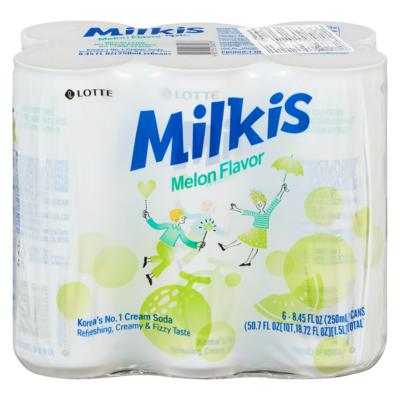 Lotte Melon Flavour Drink 6x250.0 ml, $0.42/100ml