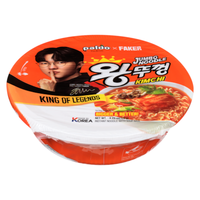 Paldo Bowl Noodles Kimchi 120 g, $2.33/100g