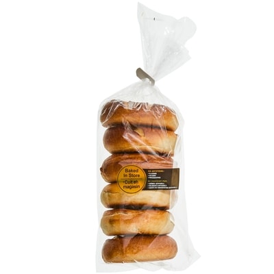 null Sourdough Bagel 6-Pack 550 g, $0.82/100g