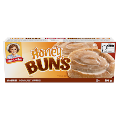 Little Debbie Honey Buns 301 g, $1.66/100g