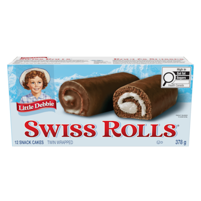 Little Debbie Swiss Rolls 378 g, $1.32/100g