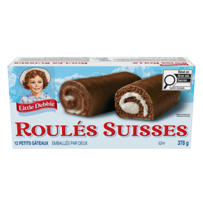 Little Debbie Roulés suisses 378 g, 1,32 $/100g