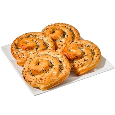 Swirl Onion Buns, 4-Pack
