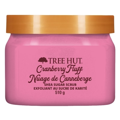 Tree Hut Exfoliant au sucre de karité Cranberry Fluff 510 g, 2,94 $/100g