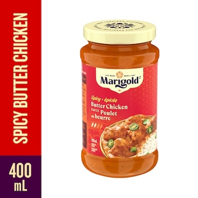 Marigold Spicy Butter Chicken Sauce 400 ml, $2.25/100ml