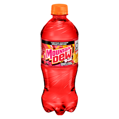 Mountain Dew Trolli Cerise-Citron 591 ml, 0,56 $/100ml