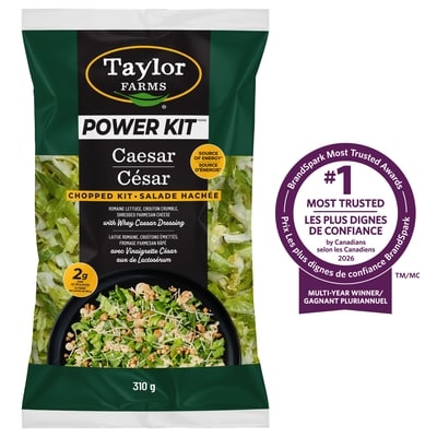 Taylor Farms Power Caesar Chopped Salad Kit 310 g, $2.26/100g