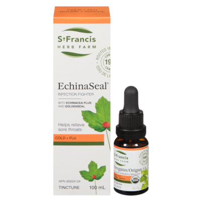 St Francis Herb Farm Oregano 1:3 Oil Echinaseal Tincture 115 ml, $32.17/100ml