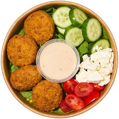 null Bol bien garni au falafel 360 g, 2,78 $/100g