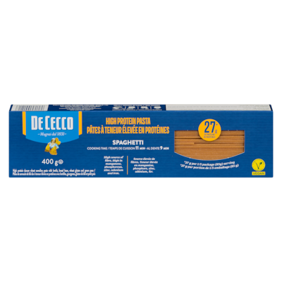 De Cecco High Protein Pasta Spaghetti No. 12 400 g, $1.50/100g