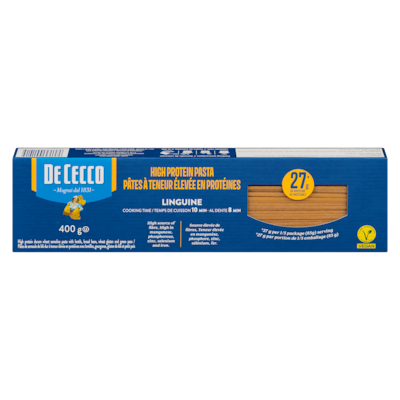 De Cecco High Protein Pasta Linguine No. 7 400 g, $1.50/100g