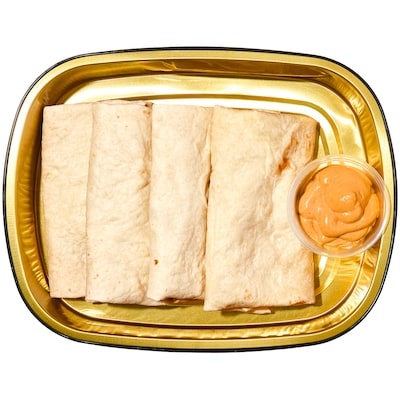 null Burritos au poulet, lot de 4 700 g, 2,29 $/100g