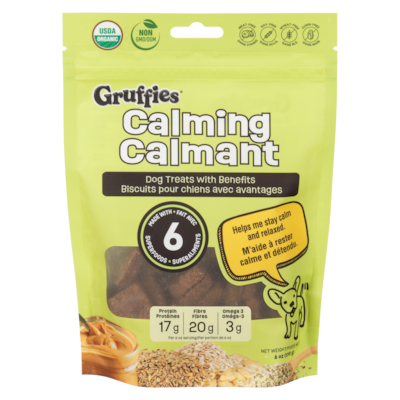 Gruffies Dog Treats With Benefits Calming 170 g, $5.29/100g