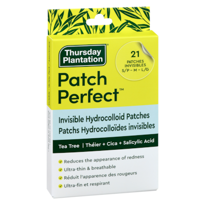 Invisible Hydrocolloid Patches Tea Tree + Cica + Salicylic Acid Variety Pack