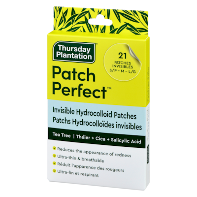 Invisible Hydrocolloid Patches Tea Tree + Cica + Salicylic Acid Variety Pack