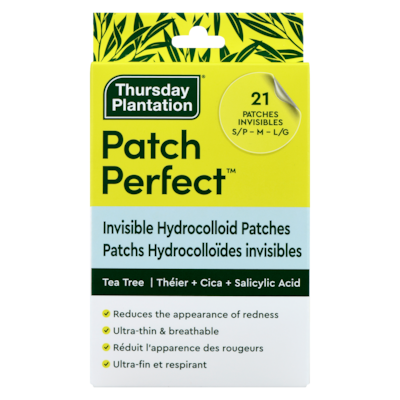 Invisible Hydrocolloid Patches Tea Tree + Cica + Salicylic Acid Variety Pack