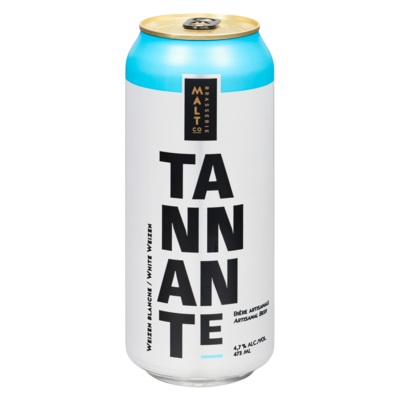 Brasserie MALT Co Bière artisanale tannante (Pièce d’identité requise au moment du ramassage) 473 ml, 1,06 $/100ml