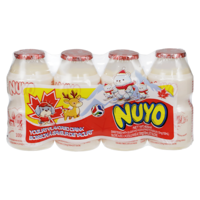 NUYO Yogurt-Flavored Drink 4x100.0 ml, $0.40/100ml