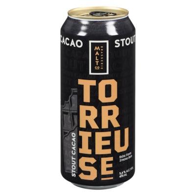 Brasserie MALT Co Bière forte stout cacao torrieuse (Pièce d’identité requise au moment du ramassage) 473 ml, 1,06 $/100ml