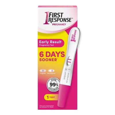 Première réponse Test de grossesse résultat précoce 1 ea, 12,74 $/1ch