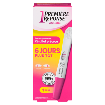 Première réponse Test de grossesse résultat précoce 1 ea, 12,74 $/1ch