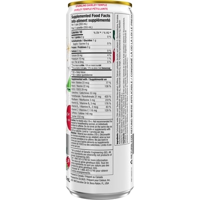 Shriley Temple Energy Drink
