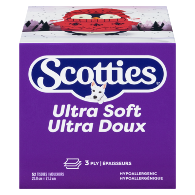Scotties Tissues 3 Ply 52 ea, $0.06/1ea
