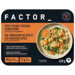 Spicy Peanut Chicken Power Bowl