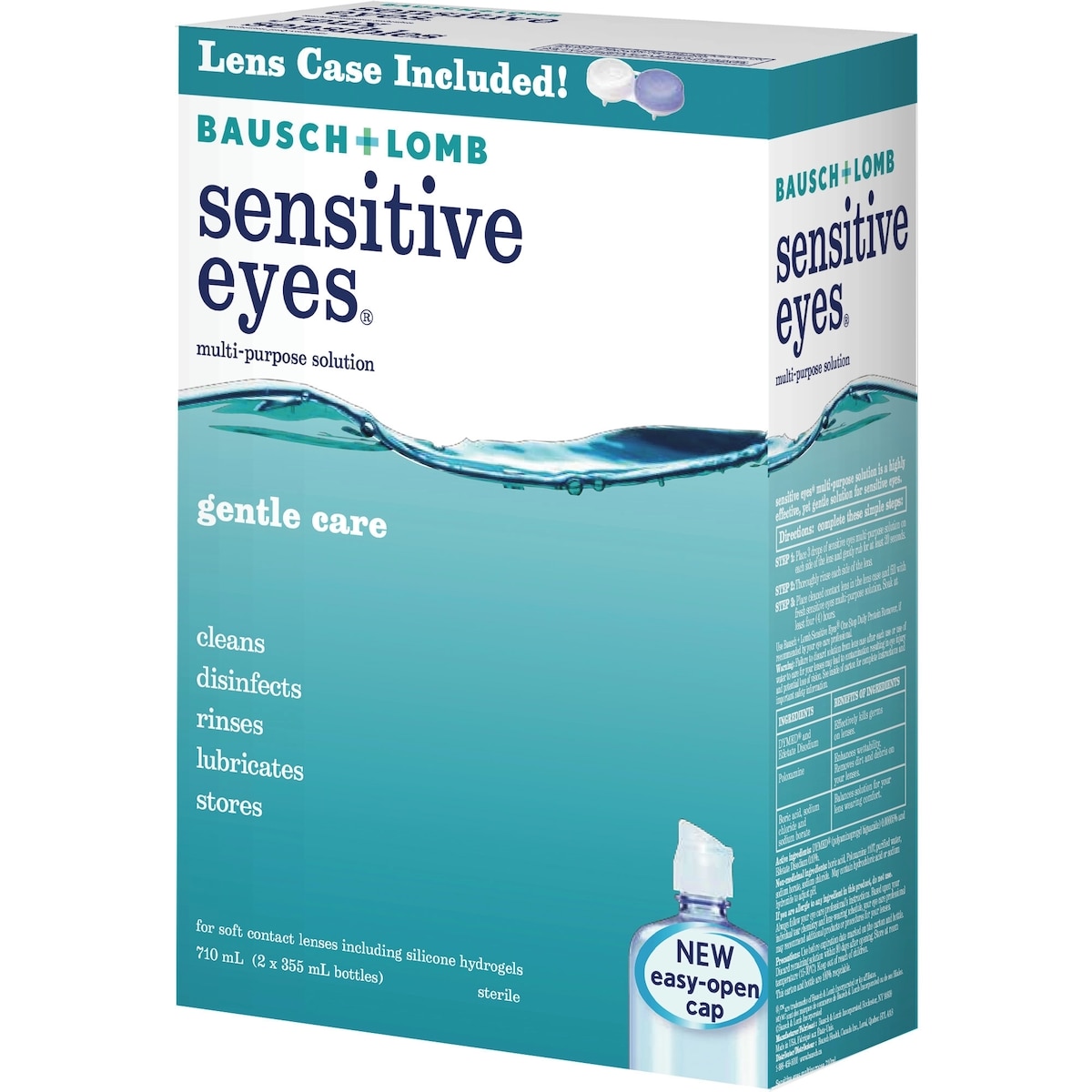 Solution polyvalente Yeux Sensibles format double