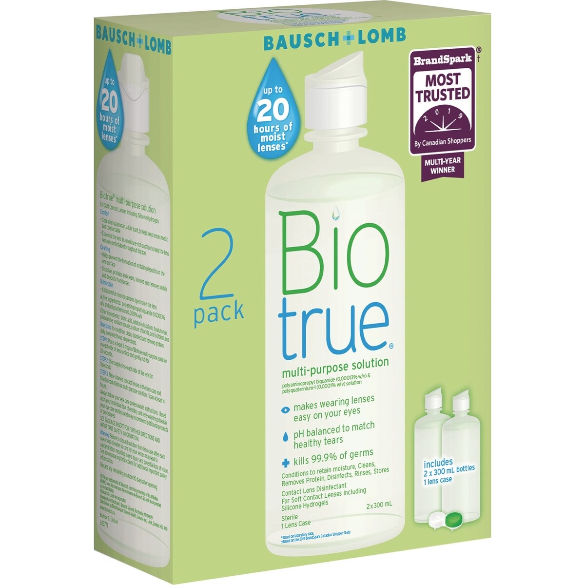 Solution polyvalente Biotrue