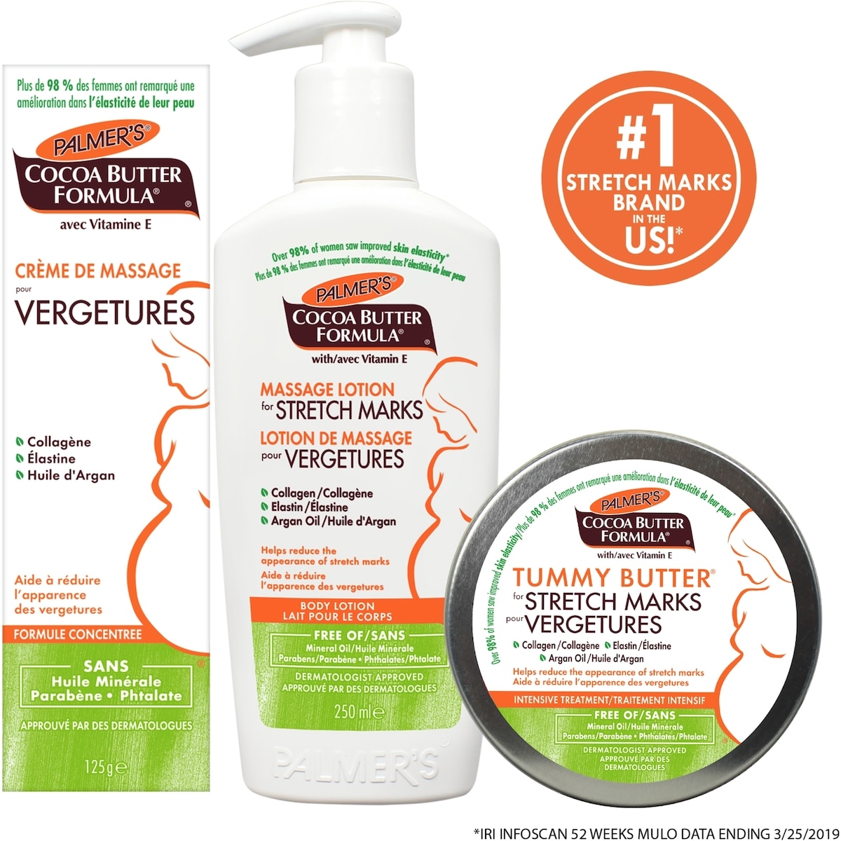 Cocoa Butter Formula® Tummy Butter Balm for Stretch Marks and Pregnancy Skin Care