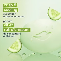 Refreshing Beauty Bar for revitalized skin Cucumber and Green Tea 106 g 3 count 6