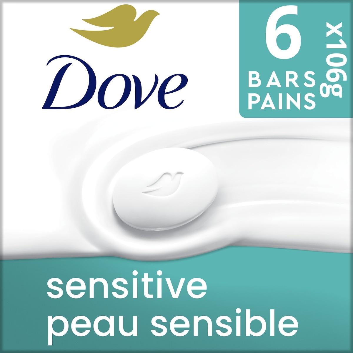 Pain de beauté pour le soin de peaux sensibles Peau Sensible 106 g Lot de
