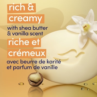 Beauty Bar more moisturizing than bar soap Shea Butter for soft and pampered skin 106 g 6 count 5