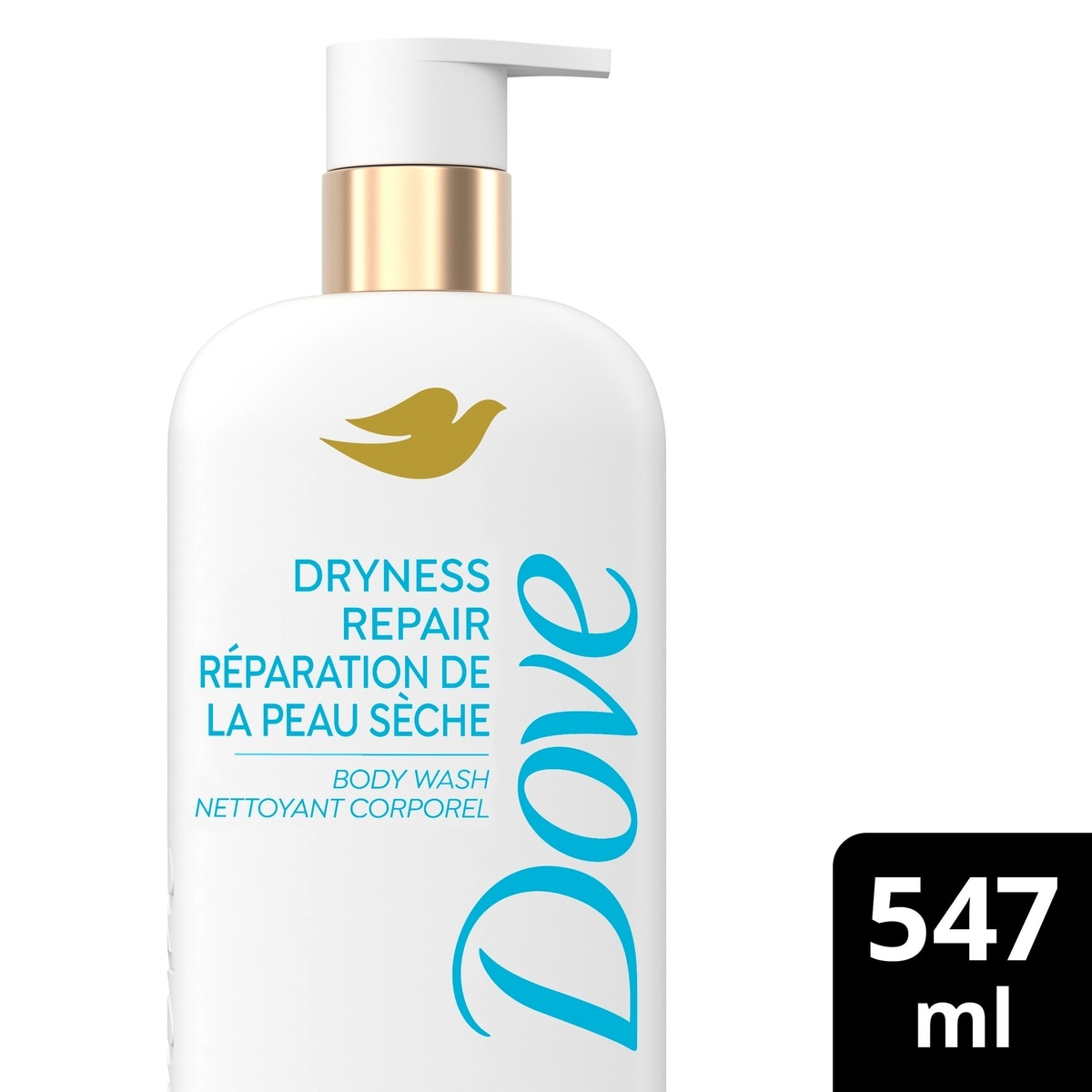 Dove Duschgel Mit Hyaluronsäure – Für Trockene Haut, 547 Ml, 24h Feuchtigkeit