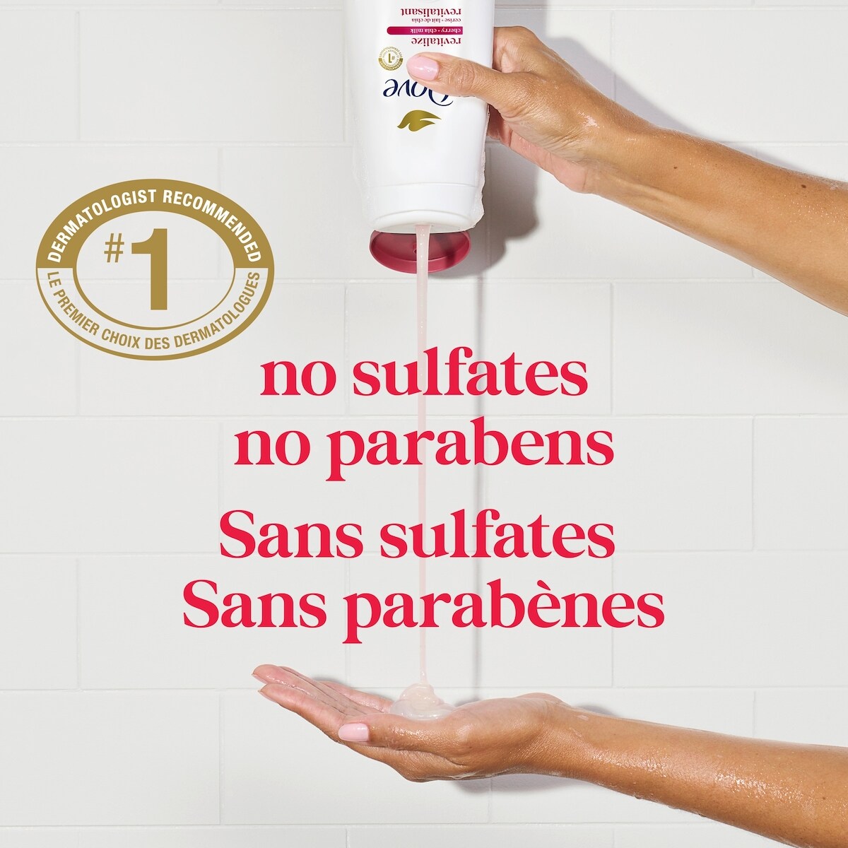 Body Wash for Renewed, Healthy-Looking Skin Revitalizing Cherry & Chia Milk Gentle Body Cleanser with 24hr Renewing MicroMoisture
