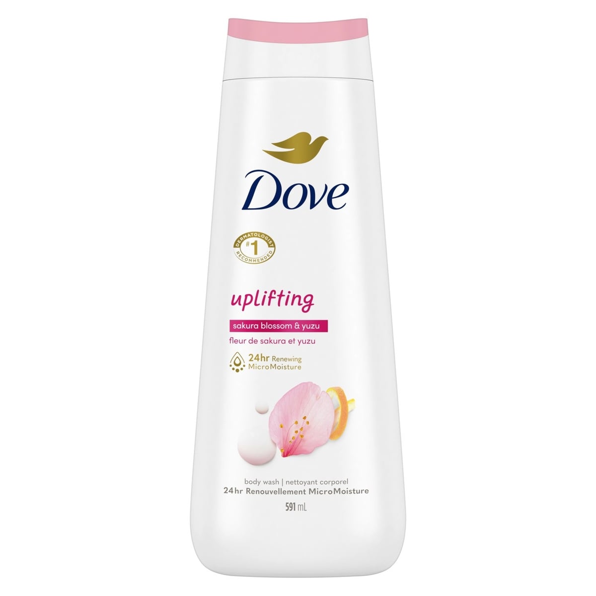 Dove Body Wash for Hydrated, Healthy Looking Skin, Uplifting