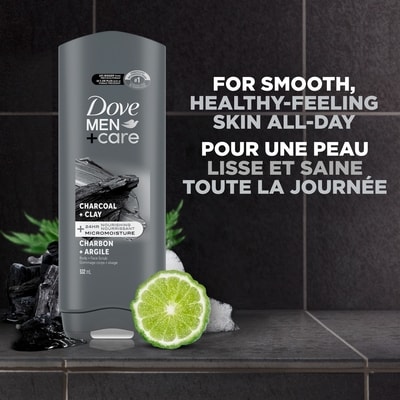 Men+Care  Body and Face Wash  Purifying Charcoal + Clay for Men with 24-Hour Nourishing Micromoisture Technology 532 ml 7