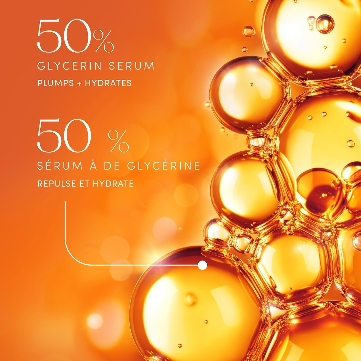 Gel Douche Serum+ Éclat à l’Huile, enrichi de 50 % de Sérum à la Glycérine