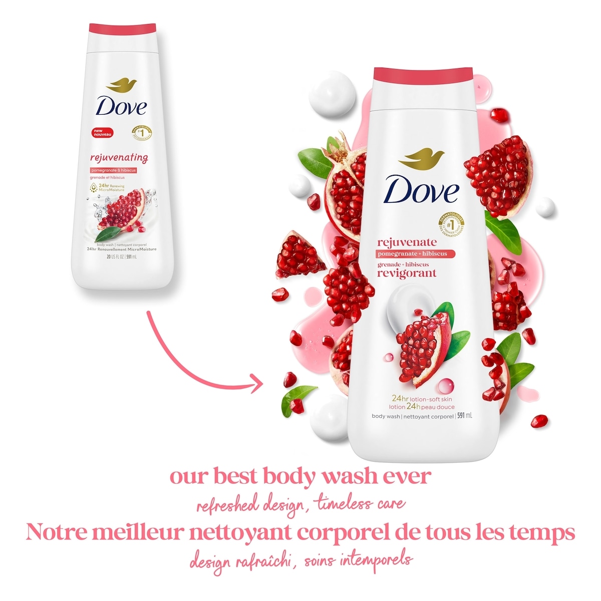 Rejuvenating Body Wash for renewed