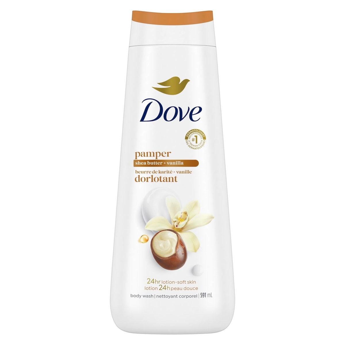 Pampering Body Wash for renewed