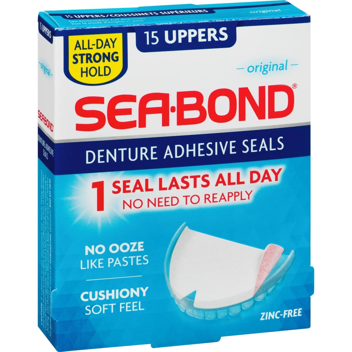 Sea Bond Joints adhésifs de prothèse plus haut