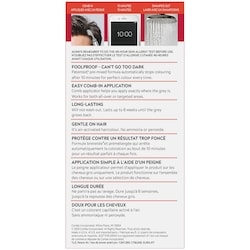 Easy Comb-In Color, Hair Coloring for Men with Comb Applicator - Light Brown, A-25 2