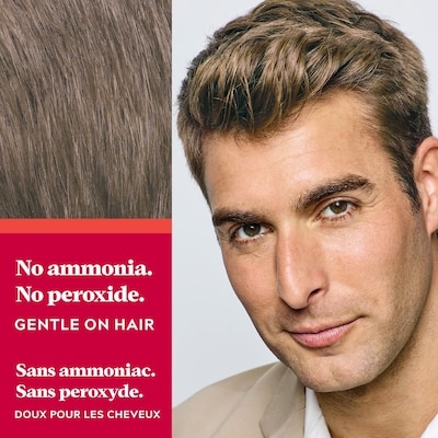 Easy Comb-In Color, Hair Coloring for Men with Comb Applicator - Light Brown, A-25 3