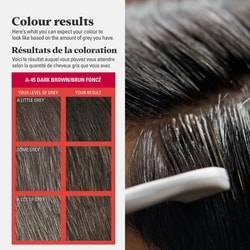 Easy Comb-In Color, Hair Coloring for Men with Comb Applicator - Dark Brown, A-45 4