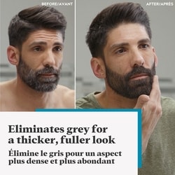 Mustache & Beard, Beard Coloring with Brush Included - Light-Medium Brown, M-30 6