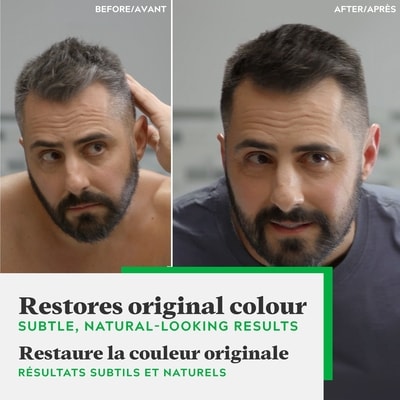 Shampoo-In Color, Hair Coloring for Men - Medium-Dark Brown, H-40 6