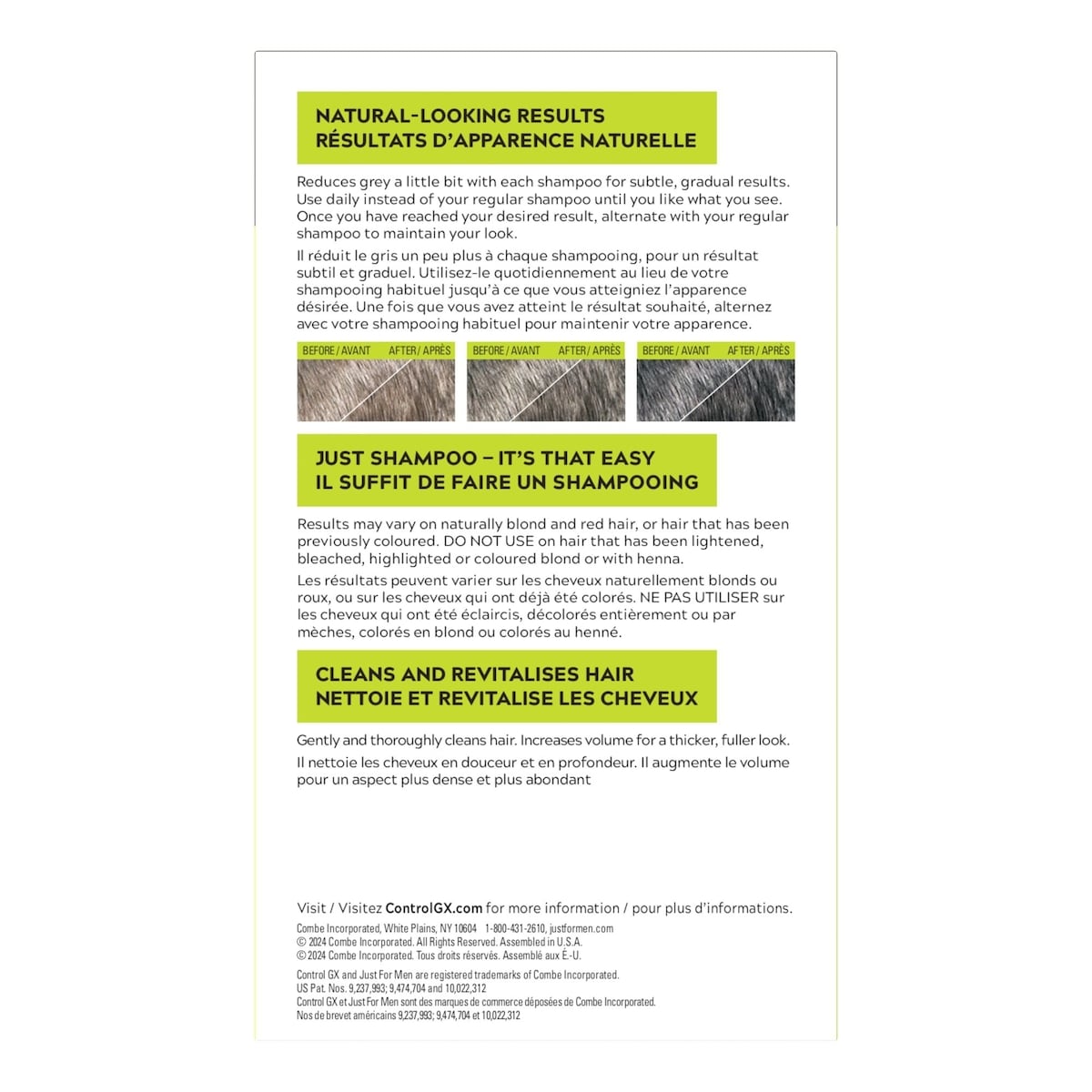 Just For Men Control GX Grey Reducing Shampoo